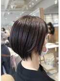 【大人ショート】【ピンクブラウン】20代30代40代