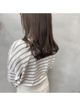 ラミール クオリティオブライフ(lamiell Quality of life) 黒髪卒業式/グレージュカラー/デザインカラー/グレーベージュ