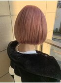 シンプルボブスタイル/ぱつっとボブ