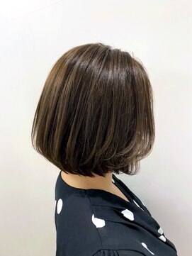 サルファ ヘアデザイン 名古屋 丸の内(S.ALPHA HAIR DESIGN) 艶髪アッシュブラウン