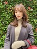 【平日限定】お得に可愛く◎似合わせカット＋艶カラーリング＋TR ￥8800