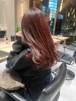 ガリカ 横浜(Gallica) 【minami】大人かわいい艶髪チェリーブラウン/暖色カラー<横浜>