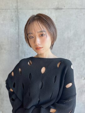 ラフィス ヘアー ポンテ 船橋店(La fith hair ponte) 【La fith】ハンサムショート×シースルーバング