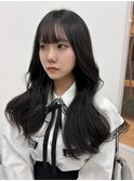 前髪ありヨシンモリスタイル