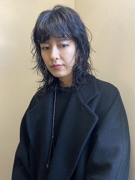 ソイ 下北沢(soi) ミディアムウルフパーマ