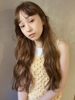 パーク(PARK)&nbsp;【PARK】ロング波巻きウェーブ×シースルーワイドバング