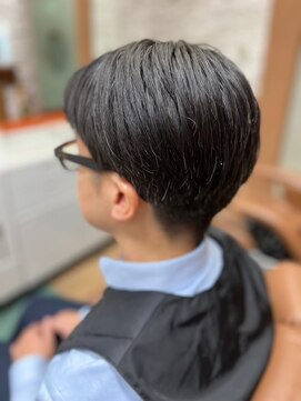 アポロカットステージ 相模大野店 アップバング/ツーブロックマッシュ<理容室>[メンズ/相模大野]