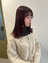 エミィ(emme)&nbsp;【emme×笹川 】ワインレッドカラー