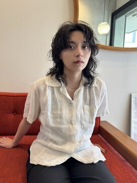 ヒュージ 三軒茶屋(huge) くせ毛風パーマ/ニュアンスパーマ/レイヤーカット