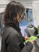 ラレイ ハラジュク(Lalei harajuku)&nbsp;レイヤーボブ/スパイラルパーマ/レイヤーカット/原宿パーマ/原宿