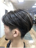 ツーブロック×ハイライト