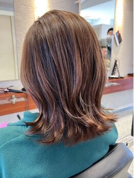 メンズアンドレディース モテナの写真/【豊田市】伸ばしかけでも綺麗にまとまる★髪のお悩みを解決し、扱いやすく再現性の高いStyleを提案します!