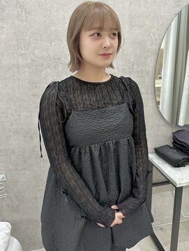 ムード タテマチ(mood tatemachi) milktea beige×bob♪