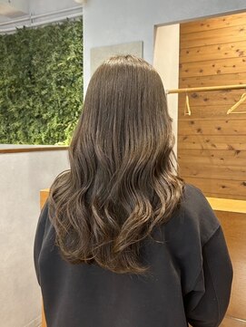 ジールサロン つくば本店 透明感オリーブベージュ/20代30代