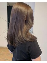 クラフト ヘア デザイン(CRAFT HAIR DESIGN)&nbsp;【CRAFT渡邉】くすみベージュ / レイヤーミディ