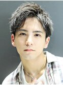 ツイストハーフアップショート