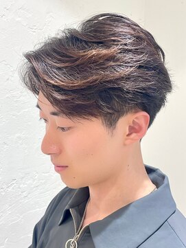 アッシュ 十日市場店(Ash) フェザーパーマ