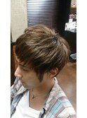 ショートアッシュカラー