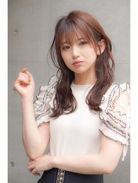 ヘアーズ ベリー 下白水店(hairs BERRY) BERRY/ピンクベージュ/美髪/オーガニック/前髪/カール