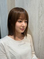 タブーセントラル(TABOO Central)&nbsp;タッセルボブ/マロンベージュ/Aujuaトリートメント