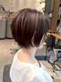 ヘアーカッティングガーデン ジャック モアザン 梅田店 ボブ/ショートボブ/ハイライト/30代/40代/大人女性/白髪ぼかし