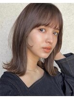 ガーデン 銀座(GARDEN)&nbsp;黒髪ココアベージュオリーブグレーミディアム20代30代40代ボブ