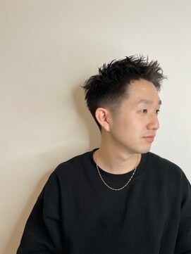 ビジネスカジュアルフェードショート