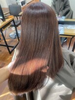 グランルッソ 岡山駅前(GRAN LUSSO)&nbsp;ピンクベージュ／バイカルテトリートメント／髪質改善(1/15)