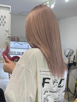 エリマバイフィフス 調布(elima by fifth) 調布ダブルカラータッセルボブミルクティーベージュカラーカラー