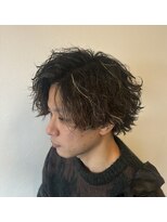 フリー(FREE) 波巻きパーマメンズパーマメンズカット