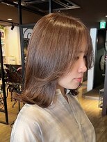 インデペンデンス(independence)&nbsp;【四条烏丸】オレンジブラウン×ミディアムレイヤー