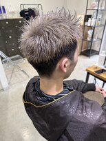 アン ビー(an B)&nbsp;メンズ＿ブリーチ＿シルバー
