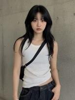 エイチ ウルフカット 大阪梅田(811)&nbsp;50代ハンサムショートショートバレイヤージュクラゲヘアパーマ