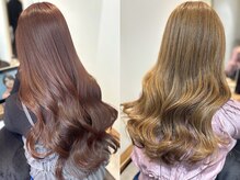 【施術後｜朝ラク美髪キープ】乾かすだけでサッと整う、朝の貴重な時間を節約！