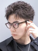 バイフィフス 原宿/表参道(by fifth)&nbsp;原宿短髪スパイキーフェザーショートビジネスヘアツーブロック