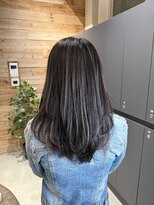 ベイショア(Bay Shore NY) ハイライトカラーグレージュレイヤーカット