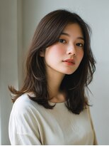 ロッソ 大橋店(Rosso) 軽い毛先のナチュラルミディ【大橋】