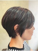 エルアール コウベ(LR KOBE)&nbsp;超高濃度水素ケアカラー立体ショートボブ　【40代50代60代】