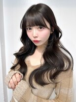 ロア 中目黒(loa)&nbsp;レイヤーカット/顔周りカット/ぱっつん前髪/小顔カット