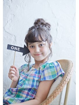 ワン 茅ヶ崎(ONE002) 簡単！おだんごアレンジ！【ONE002　茅ヶ崎】