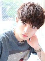 フレイバ 吉祥寺(FLAVA)&nbsp;サイドパートマッシュ ナチュラル 韓国ヘア シースルーバング