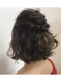 高知 南国市 BiBi hills 　結婚式　ボブアレンジ
