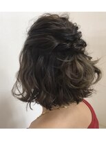 ヒルズ(BiBi hills)&nbsp;高知 南国市 BiBi hills 　結婚式　ボブアレンジ