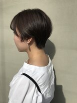 ヘアー アイス ルーチェ(HAIR ICI LUCE) ショートボブ ボブ ハンサムショート 前下がりショート