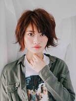 プロデュース 古淵店(Produce)&nbsp;レッド×外ハネショート【古淵/相模原】