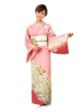 ゲッカビジン(GEKKABIJIN) レンタル訪問着AS16 44000円《東京着物レンタル六本木月下美人》