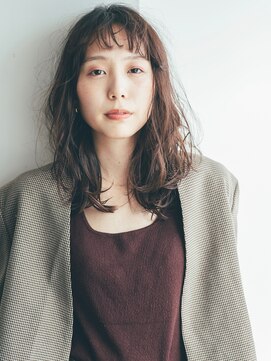 フィルムス 田町芝浦(FILMS) 黒髪/クラゲヘアー/オリーブグレー/小顔/ココアベージュ/田町