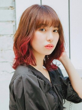 プロデュース 相模原店(Produce) 大人かわいい♪うるツヤ愛されブラウン☆裾カラー