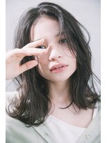 バッテリー ヘアアンドメイク 御幣島店(Battery hair&make)&nbsp;レイヤー×パーマ