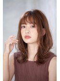 【shellbear 銀座】大人カジュアル外ハネミディアム